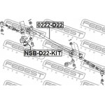 Febest Άρθρωση, Μπάρα - 0222-D22