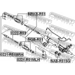 Febest Άρθρωση, Μπάρα - 0222-R51