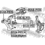 Febest Άρθρωση Υποστήριξης - 0320-RE