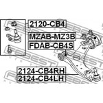 Febest Άρθρωση Υποστήριξης - 2120-CB4