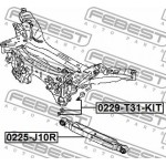 Febest Βίδα Διόρθωσης Γωνίας Κάμπερ - 0229-T31-KIT