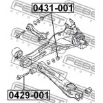 Febest Βίδα Διόρθωσης Γωνίας Κάμπερ - 0429-001