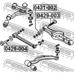 Febest Βίδα Διόρθωσης Γωνίας Κάμπερ - 0429-004