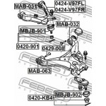 Febest Βίδα Διόρθωσης Γωνίας Κάμπερ - 0429-008