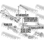 Febest Βίδα Διόρθωσης Γωνίας Κάμπερ - 2229-001-KIT