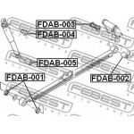 Febest Δαχτυλίδι, Ημιελειπτικό Ελατήριο - FDAB-002