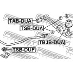 Febest Δαχτυλίδι, Ράβδος Στρέψης - TSB-DUF