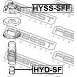 Febest Έδραση, Αμορτισέρ - HYSS-SFF