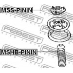 Febest Έδραση, Αμορτισέρ - MSS-PININ