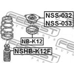 Febest Έδραση, Αμορτισέρ - NSS-032