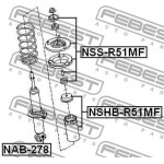 Febest Έδραση, Αμορτισέρ - NSS-R51MF