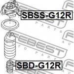 Febest Έδραση, Αμορτισέρ - SBSS-G12R