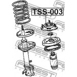 Febest Έδραση, Αμορτισέρ - TSS-003