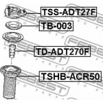 Febest Έδραση, Αμορτισέρ - TSS-ADT27F