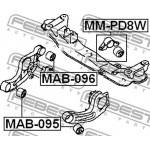 Febest Έδραση, Διαφορικό - MAB-095