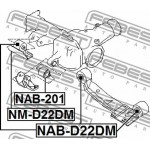 Febest Έδραση, Διαφορικό - NAB-D22DM