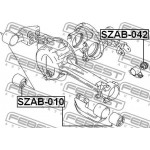 Febest Έδραση, Διαφορικό - SZAB-010