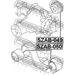 Febest Έδραση, Διαφορικό - SZAB-049