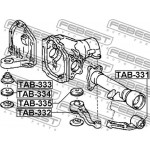 Febest Έδραση, Διαφορικό - TAB-331