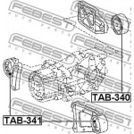 Febest Έδραση, Διαφορικό - TAB-340