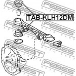 Febest Έδραση, Διαφορικό - TAB-KLH12DM