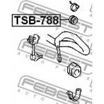 Febest Έδραση, Διαμήκης Δοκός Άξονα - TSB-788