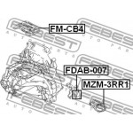 Febest Έδραση, Κινητήρας - FM-CB4