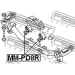 Febest Έδραση, Κινητήρας - MM-PD8R