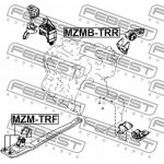 Febest Έδραση, Κινητήρας - MZM-TRF