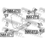 Febest Έδραση, Κινητήρας - NM-070