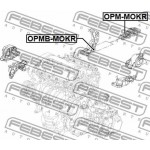 Febest Έδραση, Κινητήρας - OPM-MOKR