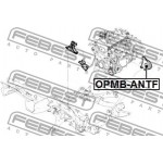 Febest Έδραση, Κινητήρας - OPMB-ANTF