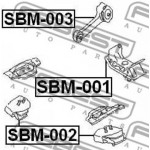 Febest Έδραση, Κινητήρας - SBM-001