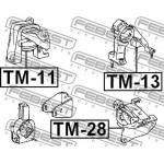 Febest Έδραση, Κινητήρας - TM-11