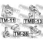 Febest Έδραση, Κινητήρας - TMB-13