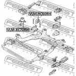 Febest Έδραση, Κινητήρας - VLM-XC60RH