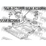 Febest Έδραση, Κινητήρας - VLM-XC70RH
