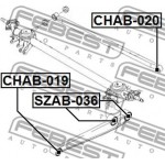 Febest Έδραση, Ψαλίδι - CHAB-019