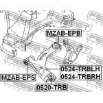 Febest Έδραση, Ψαλίδι - MZAB-EPB