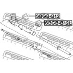 Febest Έδραση, Πυξίδα Διεύθυνσης - SBGB-B12L