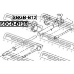 Febest Έδραση, Πυξίδα Διεύθυνσης - SBGB-B12