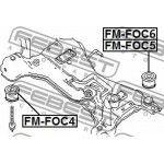 Febest Έδραση , Σώμα Άξονα - FM-FOC4