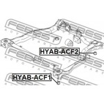 Febest Έδραση , Σώμα Άξονα - HYAB-ACF2