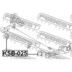 Febest Έδραση , Σώμα Άξονα - KAB-025