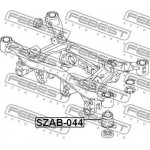 Febest Έδραση , Σώμα Άξονα - SZAB-044