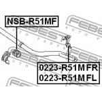 Febest Έδραση, Σταθεροποιητής - NSB-R51MF