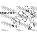 Febest Φλάντζα, Ψυγείο Λαδιού - RINGOL-028-KIT