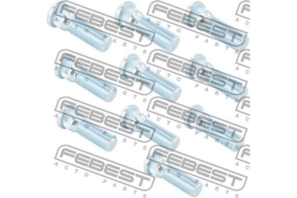 Febest Μπουλόνι Τροχού - 0184-001-PCS10