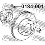 Febest Μπουλόνι Τροχού - 0184-001