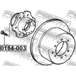 Febest Μπουλόνι Τροχού - 0184-003